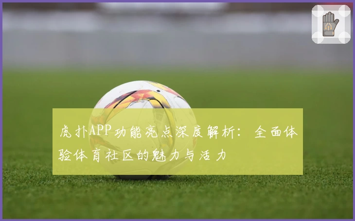 虎扑APP功能亮点深度解析:全面体验体育社区的魅力与活力